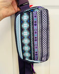 Aztec Iris 59" Crossbody Bag Collection (#1140) - By Iris & Rainbow