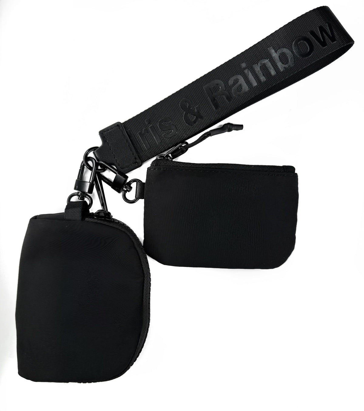 The Iris Pouch Wristlet (#8049-2) Trendy Minimalist Purse - By Iris & Rainbow