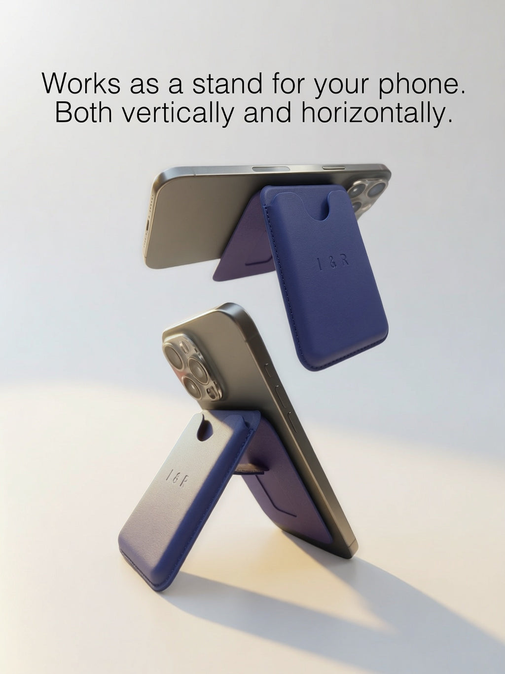 Iris Magnetic RFID Phone Card Holder and Stand (#8039) By Iris & Rainbow