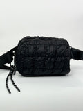 Puff Iris Crossbody Bag (1140-21#) - Adjustable Strap and Zipper Closure - By Iris & Rainbow