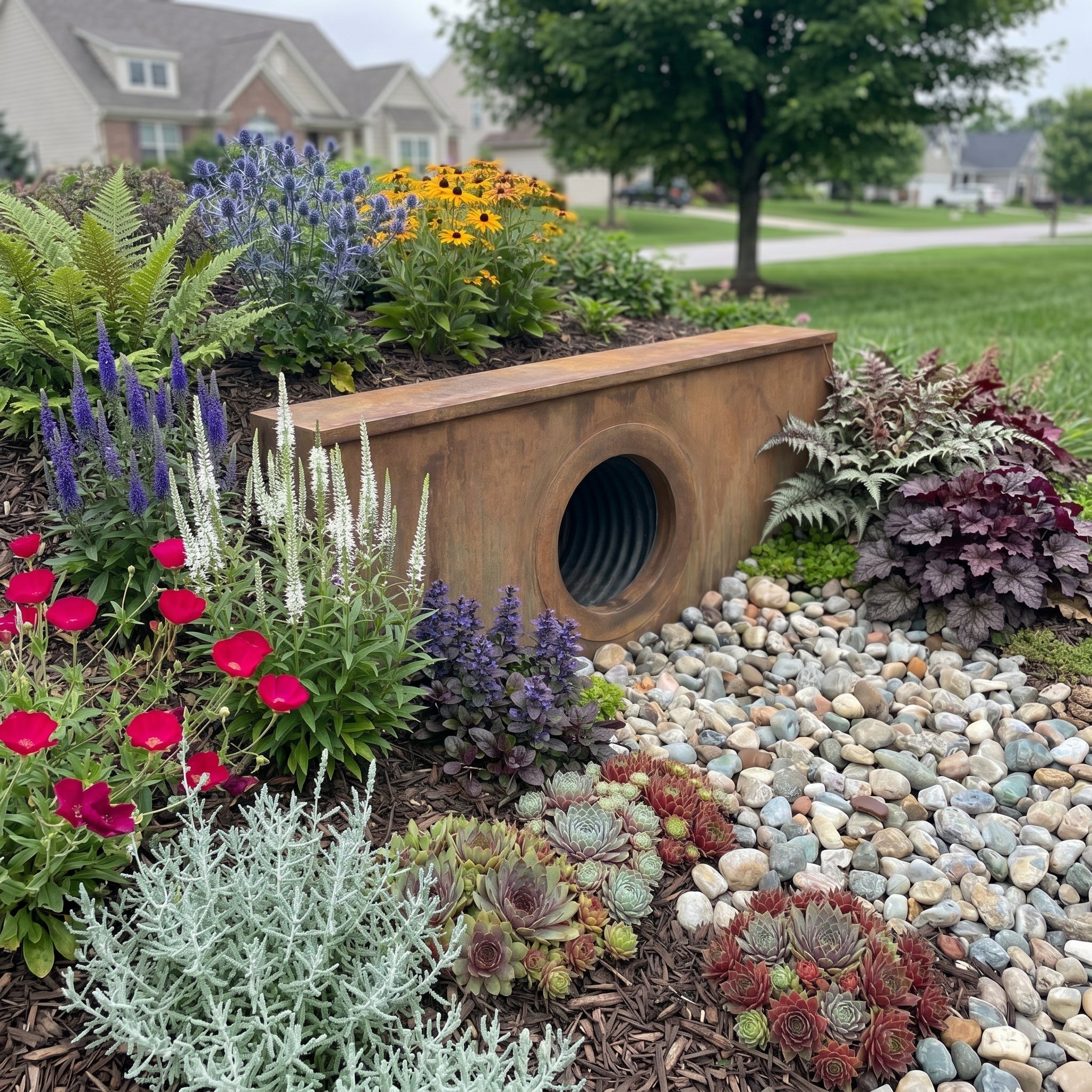 Prefabricated Concrete Culvert Covers - Adrien's Bridge Style GFRC